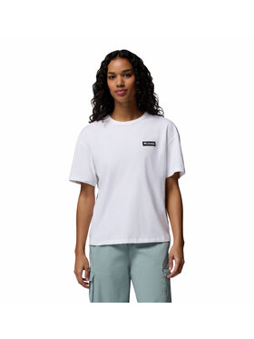 Columbia Columbia T-Shirt 215496 Biały Regular Fit
