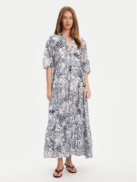 United Colors Of Benetton United Colors Of Benetton Rochie de vară 4ENDDV0BT Albastru Relaxed Fit