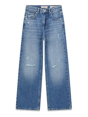 Guess Kids Guess Kids Spodnie materiałowe 183378 Niebieski Regular Fit