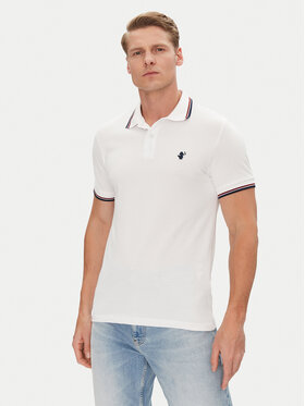 Save The Duck Save The Duck Polo DR0136M BATE20 Balts Regular Fit