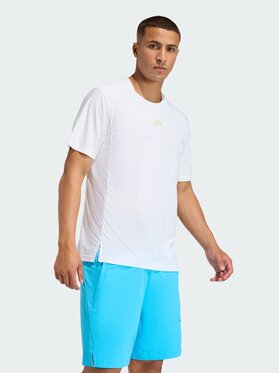 adidas adidas Koszulka techniczna 159858 Biały Regular Fit