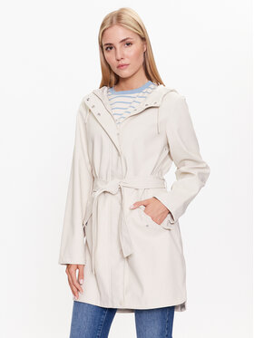 Vero Moda Vero Moda Bunda z imitácie kože Maloumie 10277771 Écru Regular Fit