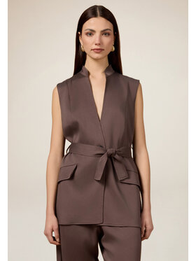 Oltre Oltre Giacca outdoor L033R000045N022 Marrone Baggy Fit