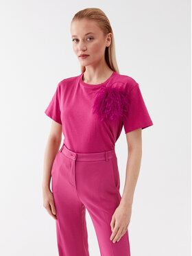 Patrizia Pepe Patrizia Pepe T-Shirt 2M4282/J035-M447 Różowy Regular Fit