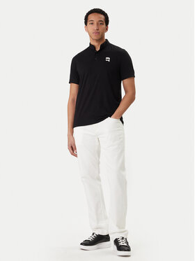 KARL LAGERFELD KARL LAGERFELD Polo marškinėliai 745022 562224 Juoda Regular Fit
