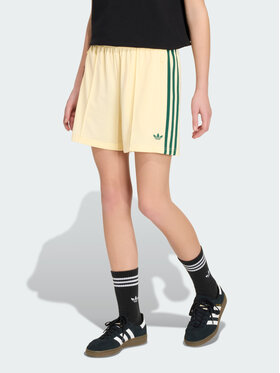 adidas adidas Szorty sportowe 168638 Żółty jasny Loose Fit