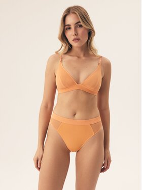 Esotiq Esotiq Podprsenka Bralette 43116 Oranžová