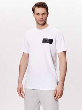 Plein Sport Plein Sport T-Shirt SACC MTK6027 SJY001N Biały Regular Fit