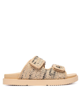 Tommy Hilfiger Tommy Hilfiger Ciabatte Double Strap Raffia FW0FW09122 Beige