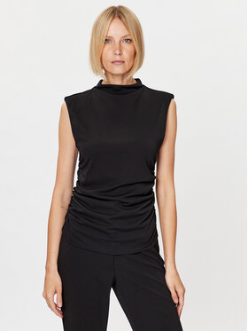DKNY DKNY Top P3AH7QKR Čierna Regular Fit