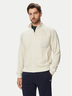 Lacoste Lacoste Суитшърт SH9775 Светлобежов Regular Fit