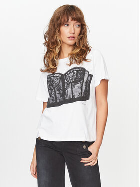TWINSET TWINSET T-shirt 232TT2290 Blanc Regular Fit