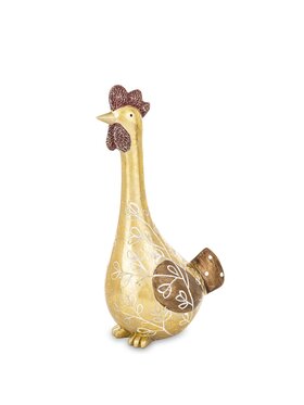 MIAhome MIAhome Figurka KURKA Złotopiórka medium Złoty
