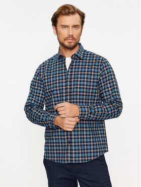 s.Oliver s.Oliver Риза 2139811 Син Regular Fit