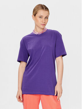 Patrizia Pepe Patrizia Pepe T-Shirt 2M4316/J128-M448 Fioletowy Regular Fit