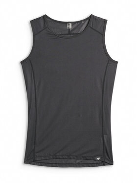 4F 4F Koszulka rowerowa ALTERNATIVE PATH Czarny Slim Fit