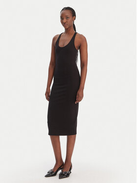 Armani Exchange Armani Exchange Kleid für den Alltag XW000820 AF13729 UC001 Schwarz Slim Fit