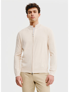 Pako Lorente Pako Lorente Sweter P25SF-2X-004 Beżowy Classic Fit