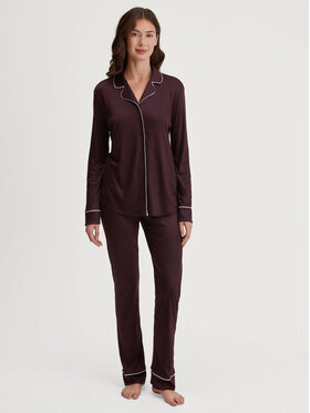 Calida Calida Piżama 42955 Fioletowy Regular Fit