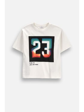 Coccodrillo Coccodrillo T-Shirt ZC6143201SBJ-003 Krémová Regular Fit