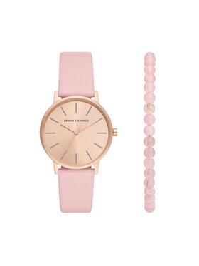 Armani Exchange Armani Exchange Hodinky Lady Banks AX7150SET Růžová