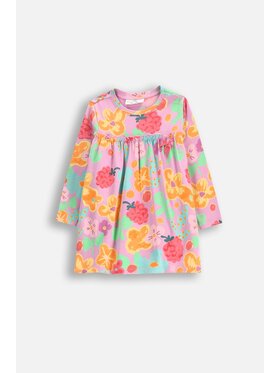 Coccodrillo Coccodrillo Sukienka WC5129601MGN-022 Kolorowy Regular Fit