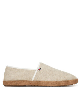 Tommy Hilfiger Tommy Hilfiger Espadrilles Hilfiger Chambray Espadrille FM0FM05391 Écru