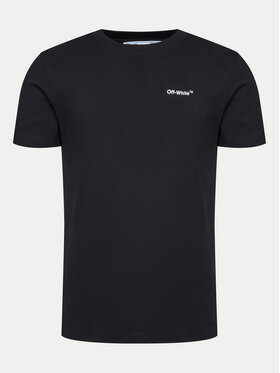 Off-White Off-White T-Shirt OMAA027F22JER0111001 Schwarz Regular Fit