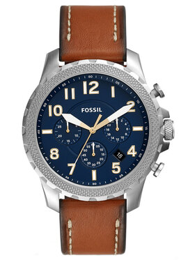 Fossil Fossil Zegarek FS5602 Srebrny