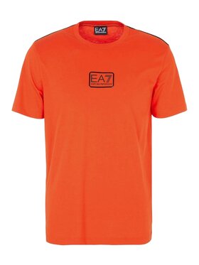 EA7 Emporio Armani EA7 Emporio Armani T-Shirt regular Pomarańczowy Active Fit