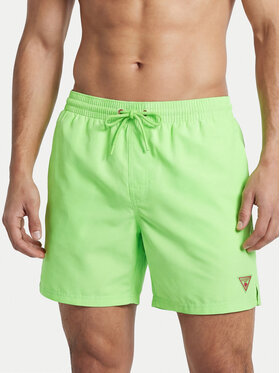 Guess Guess Plaukimo šortai F6GT24 WG282 Žalia Regular Fit