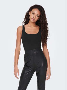 ONLY ONLY Top Lea 15278090 Čierna Regular Fit
