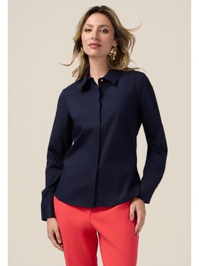 Oltre Oltre Koszula 5373R202961N034 Niebieski Regular Fit