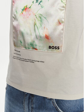 Boss T-shirt Eventsa 50514967 Bež Regular Fit