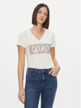 Liu Jo Liu Jo Футболка WA4019 JS923 Білий Regular Fit