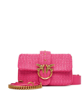 PINKO PINKO Torbica Love One Mini Slouchy Fl PE 25 PLTT 104340 A2CF Ružičasta
