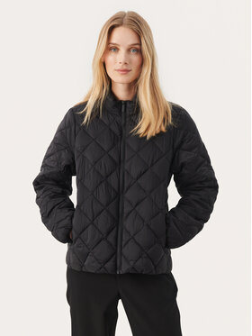 Part Two Part Two Преходно яке Olia 30307752 Черен Regular Fit