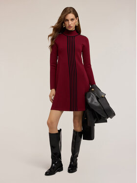 Motivi Motivi Abito da cocktail 7645W001472N0Z6 Bordeaux Regular Fit