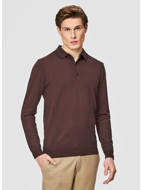 Pako Lorente Pako Lorente Sweter P26SF-2X-004 Brązowy Classic Fit