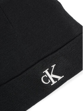 Calvin Klein Calvin Klein Cepure Monogram Embro Beanie K50K512145 Pelēks