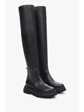 Estro Estro Kozačky ER00111976 Černá