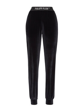 PHILIPP PLEIN PHILIPP PLEIN Jogger nohavice 3127 Čierna Regular Fit