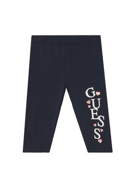 Guess Guess Legginsy K6GB01 J1314 Granatowy Slim Fit