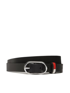 Tommy Jeans Tommy Jeans Ζώνη Γυναικεία Tjw Oval 2.0 AW0AW14069 Μαύρο