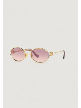 Miu Miu Miu Miu Okulary przeciwsłoneczne 0MU 52YS Złoty