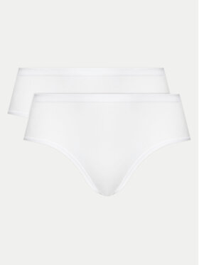 Triumph Triumph Súprava klasických nohavičiek s vysokým pásom Sense Of Cotton 10225046 Biela