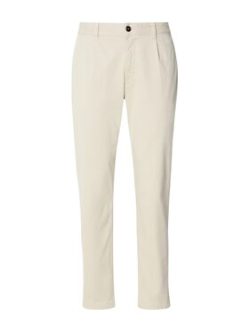 BOSS BOSS Spodnie zimowe q-roa-35371 Beżowy Regular Fit