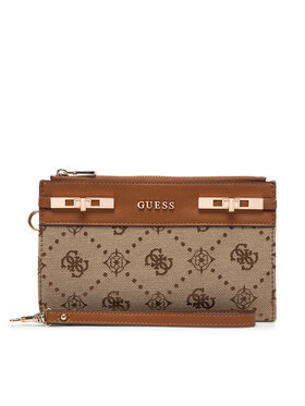 Guess Guess Geldbörse Melinda Logo Slg SWJP99 02157 Braun