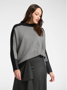 Elena Mirò Elena Mirò Sweter M446E001863N0B3 Czarny Regular Fit