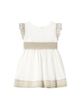Mayoral Mayoral Sommerkleid 1908 Écru Regular Fit